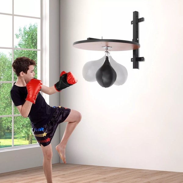 Speed Bag Platform Kit, Heavy Duty Boxing Training Equipment with