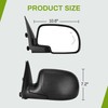 AUTOSAVER88 AUTOSAVER88 Towing Mirrors Compatible with 2003-2006 Chevy Silverado GMC