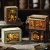 Miniature House Kit DIY Miniature Dollhouse Kit with Furnitures 3D