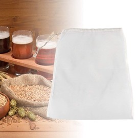 Filtro Colador Bolsa de Elaboración Colador de Alimentos Malla Reutilizable Nuez Leche Gran Bolsa de Preparación para Fruta Sidra Uva Vino Yogur Café (20x30cm)