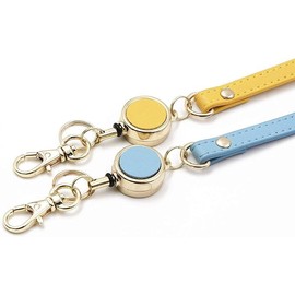 KAIYU Expandable Reel Style Strap, Women's, Men's, Key Reel, Pass Case, For Passing Passes, Cars, Home, Keys, Keys, Keys, Key Holder, purple