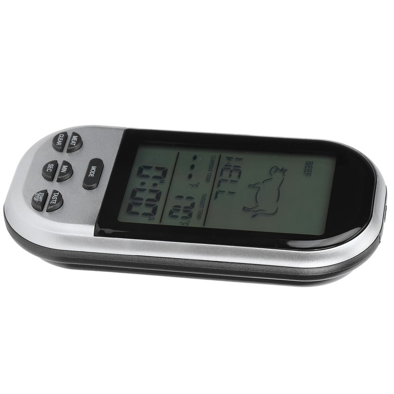 Wireless Electronic Digital Food Meat Thermometer with Probe for Grilling