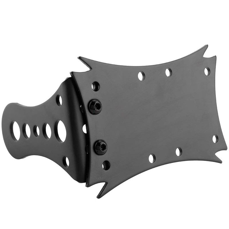 Motorcycle Retro Side Mount License Plate Tag Holder Bracket License