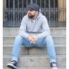 WEROR WEROR-322.1 Men's Peaked Cap - Flat Cap with Peak