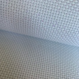 11CT Iridescent Sparkling Aida Cloth Light Reflecting Embroidery Cross Stitch Fabric, W29 x L39
