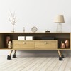 LYIYEYAN 6Pcs Bed Risers, Nonslip Round Furniture Risers, Stable Bed