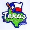 Texas State Map-Flag Fridge Collectible Souvenir Magnet