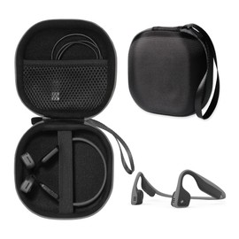 CaseSack Bone Conduction Headphone Case for Aftershokz Aeropex Trekz, Trekz Mini, Trekz Air, Bluez 2, 2S, Xtrainerz Air Open-Ear, Shokz openrun, openrun pro, openrun Mini, openmove, opencomm