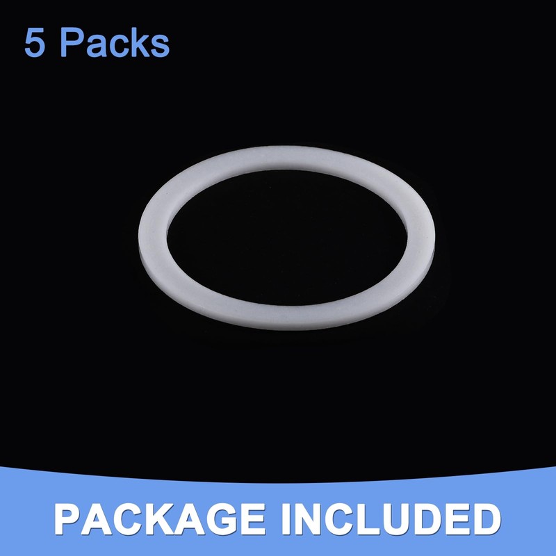 GLOKUUCA PTFE Flat Washers - 5 Packs Flat Washers Assortment