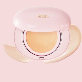 Milk Touch All Day Skin Fit Milky Glow Cushion, 03 Natural Beige, 1 piece / 밀크터치 올데이 스킨 핏 밀키 글로우 쿠션, 03 내추럴 베이지, 1개