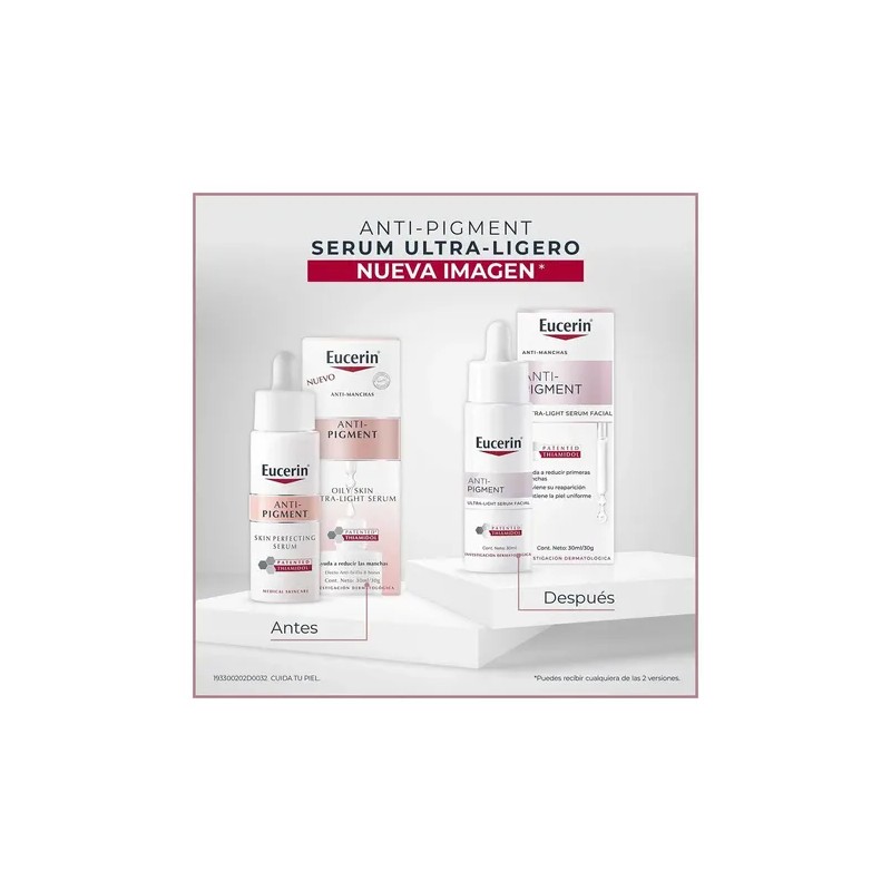 Sérum Eucerin Anti-pigment Día Y Noche Ultra-ligero 30ml