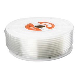 Beduan Pneumatic Tubing Pipe, 4mm x 2.5mm Clear 541ft/165Meter, Air Compressor PU Hose Line Tube for Fluid Transfer