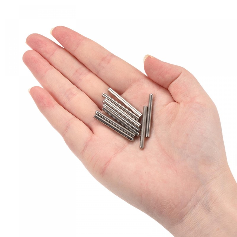 sourcing map 3 x 25 mm Dowel Pins 304 Stainless