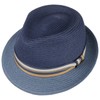 Stetson Licano Toyo Trilby Straw Hat for Men, Made of