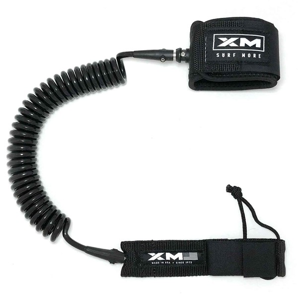 XM Stand-UP Paddle (SUP) 6ft-12ft Leash, Big Wave Cord Thickness