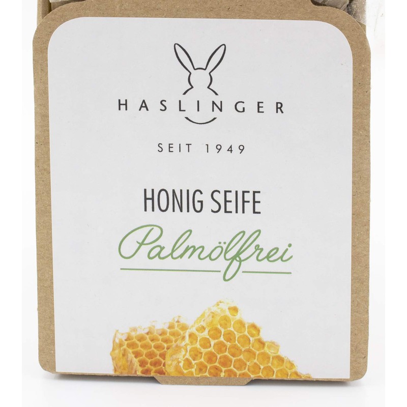 Haslinger Honey Body Soap Palm Oil Free 100 g