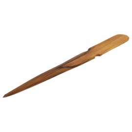 2 x Hofmeister® letter opener made of oiled walnut wood, 20 cm, opens all letters cleanly and quickly with the blade, high-quality natural product, handmade in the EU