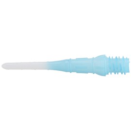 L STYLE Premium Lip Point Tips, Dyed Turquoise Blue, 30 pcs
