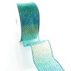 Ribbon Traditions Sheer Ombre Glitter Diamond Mesh Wired Ribbon 2