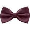 BomGuard Mens Adjustable Bow Tie Pre-Tied with Hook Closure, Suit