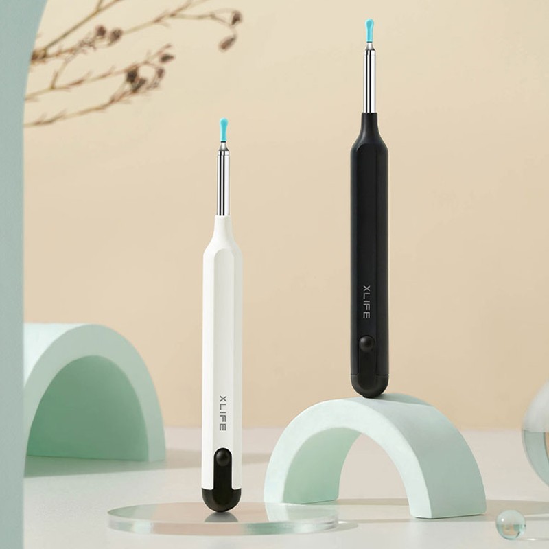 Visual Earpick USB Rechargeable Ear Cleaner Earwax Remover Tool Spoon
