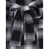 Latuza Men's Cotton Flannel Robe M Black