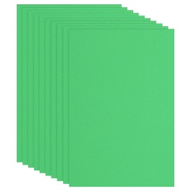 PATIKIL 10 Pcs Green EVA Foam Sheet, 12 x 8 Inch 2mm Thick Foam Sheets for Crafts DIY Project, 30 x 20cm