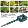 Solar Bird Repellent Outdoor USB Ultrasonic Mouse Insect Repeller with
