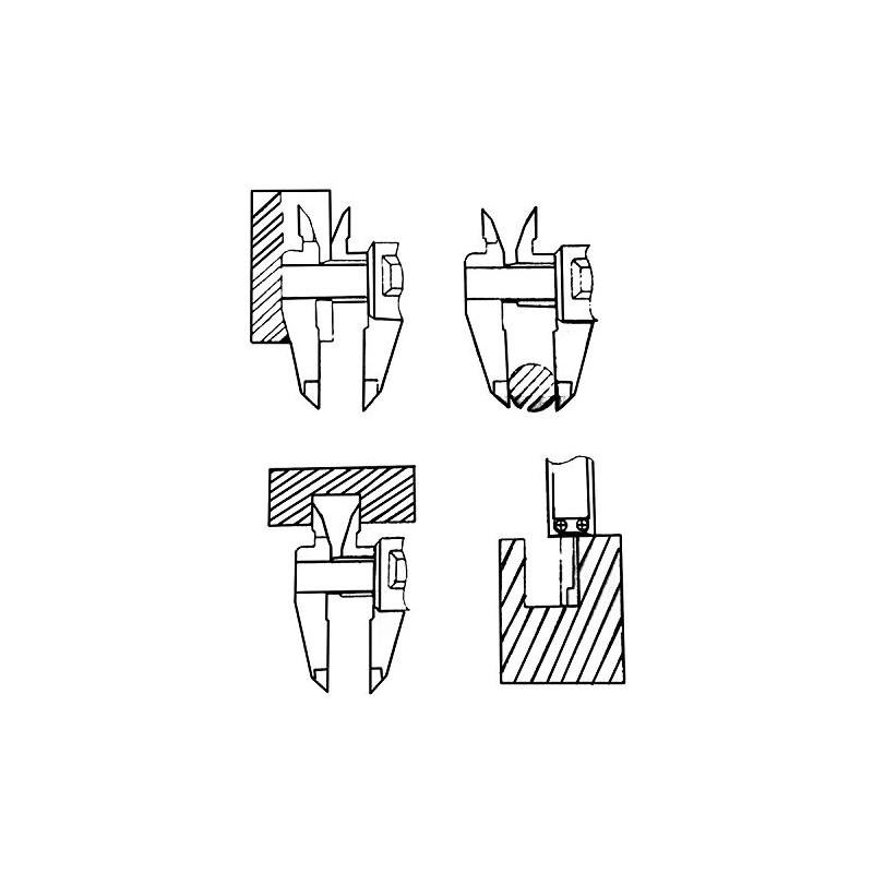 iTech-Smart Electronic Digital Vernier Caliper - 200mm 8-inch Extra-Large LCD