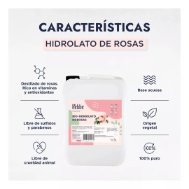 Filorga Agua De Rosas Sin Colorantes Tónico Facial (hidrolato) 5 L