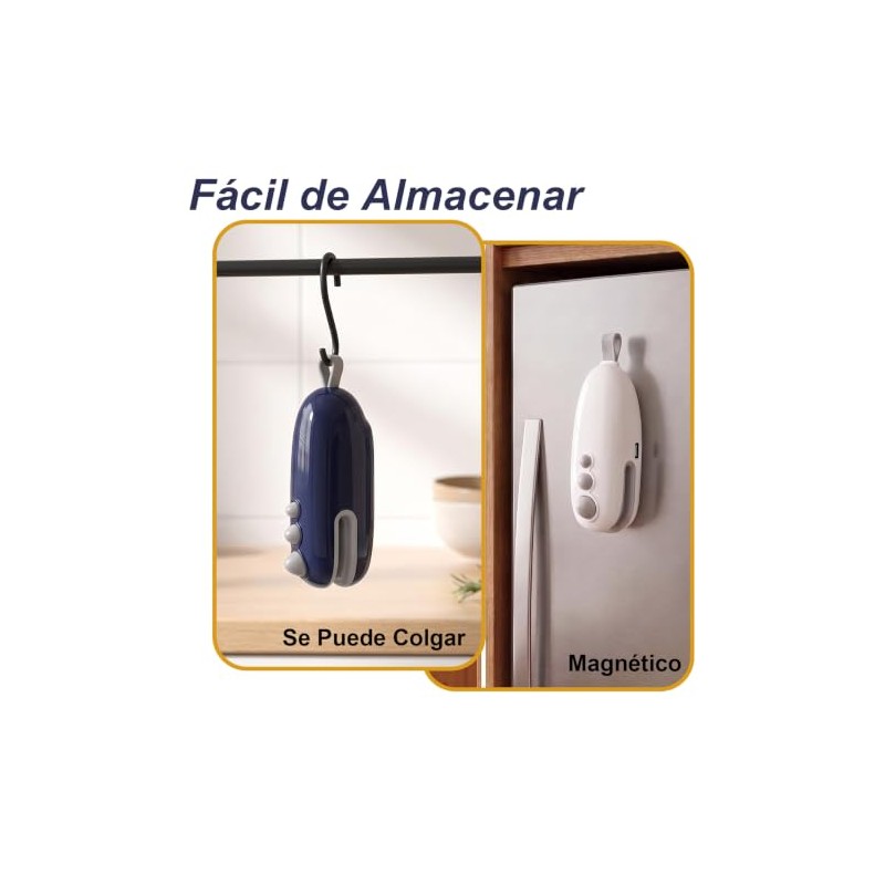 2pcs Selladora De Bolsas Plásticas, Prueba Humedad Alimentos y Artículosz