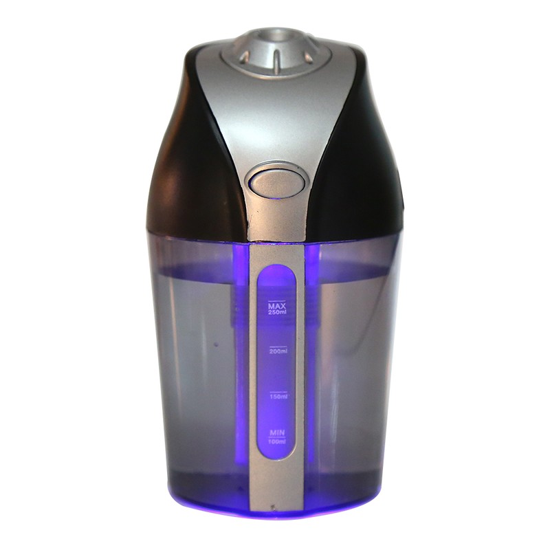 1Pc 250ml USB Ultrasonic Cool Mist Humidifier Air Purifier Freshener