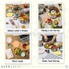 Everusely - Stainless Steel Containers with Lids - Set of