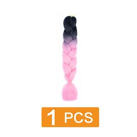 prinfantasy Hair Extensions Party Straight Hair Extensions Long Hair Pieces Multicoloured Hair Accessories for Women Girls Children Party Costumes Pink BZ044