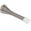 Citystores® Silver Door Stopper | Heavy Duty Spring Spiral Floor