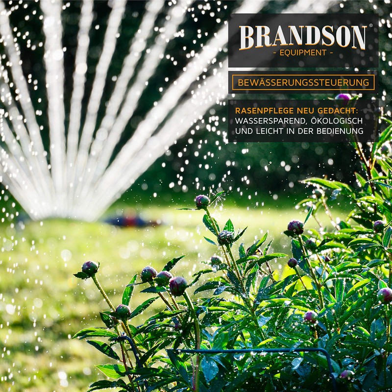 Brandson - Bewässerungssteuerung - Bewässerungsuhr - Wasserzeitschaltuhr - Bewässerungssystem –