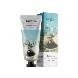 Farmstay Visible Difference Hand Cream Black Pearl 100g / 비저블 디퍼런스 핸드크림 흑진주 100g