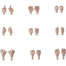 Nendoroid Doll Wrist Parts Set [Cream] Secondary Resale