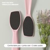 F3 Systems, Wide Emery Foot File(Pink), Double-Sided Pedicure Tool, Colossal