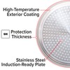 Nuwave 3-Piece Fry Pan Set, 8”, 10”, 12” Forged Lightweight,