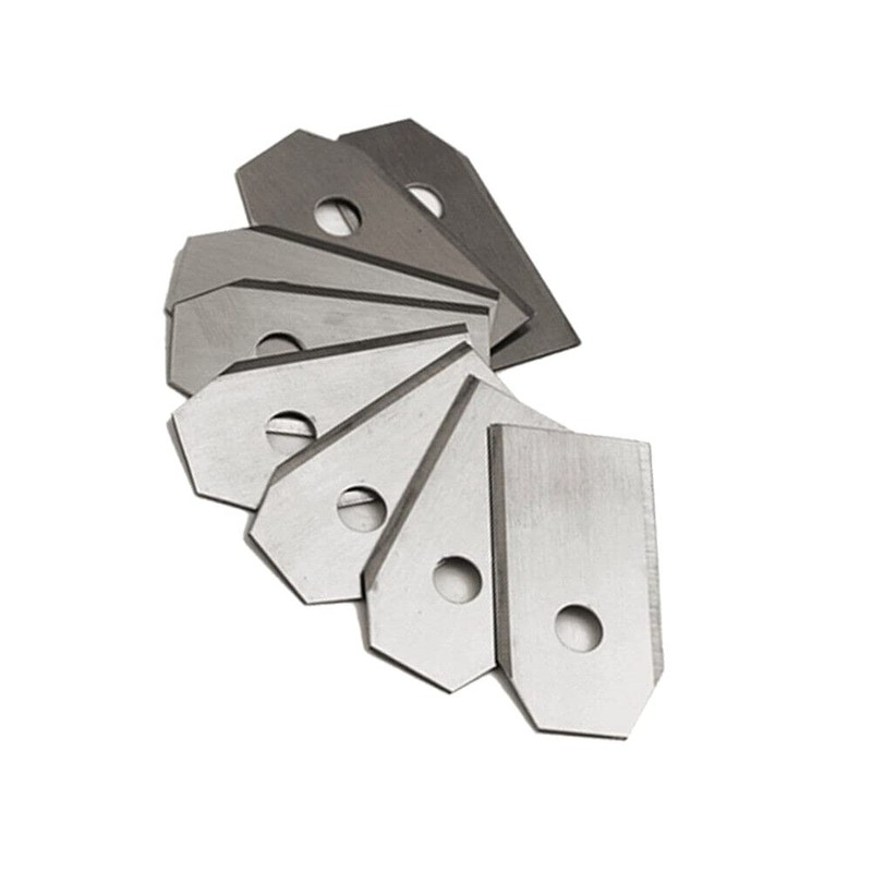 Trade-Shop 12 x Replacement Blades Stainless Steel 0.75 mm for