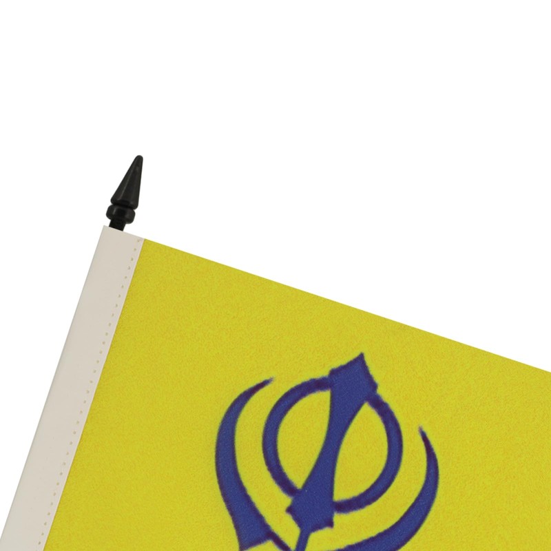 AZ FLAG - Table Flag Sikhism - 15 x 10