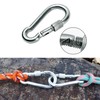 304 stainless steel high-strength locking carabiner (10*100) 3ea