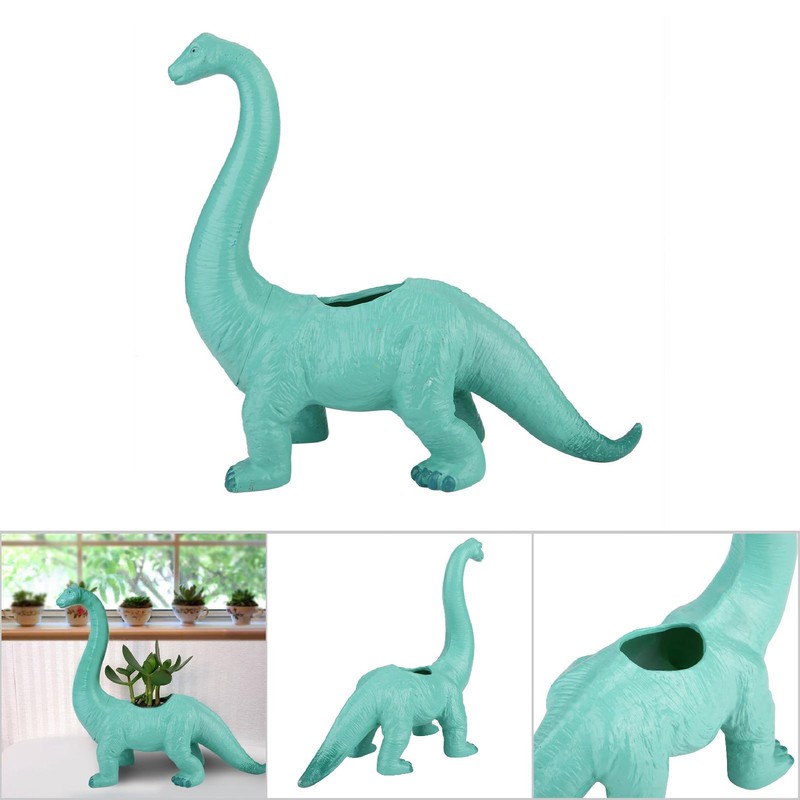 Cute Dinosaur Succulent Flower Bonsai Potting Flower Planter Home Office