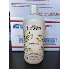 NEW PHILOSOPHY FIELD OF FLOWERS ORANGE BLOSSOM SHAMPOO SHOWER GEL BATH 16 OZ