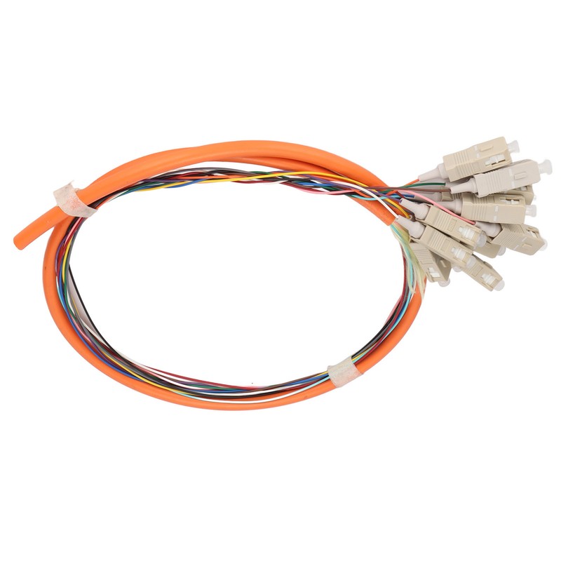 Fiber Optic Cable 1 Meter 12 Strand Multimode Low Insertion