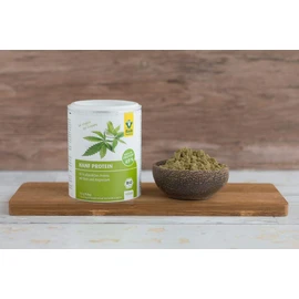 Raab Vitalfood Bio Hanfprotein-Pulver, vegan, gute Bioverfügbarkeit, Protein-Pulver mit 49% pflanzlichem Protein und Omega-3-Fettsäuren, Eiweiß-Pulver, Hanf-Mehl 1er Pack (1 x 125 g)