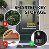 Lion Locks 1500 Key Lock Box with Code, Lockbox for
