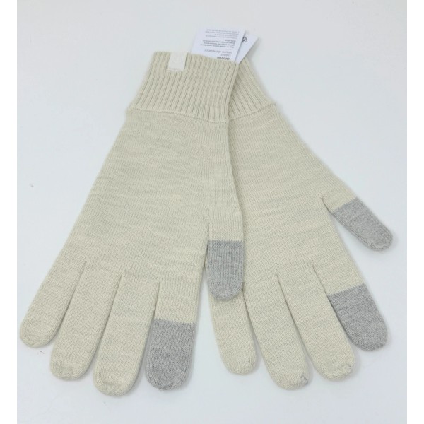 Lululemon Warm Revelation Gloves Ivory Size XL Wool Blend Unisex