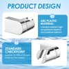 Shower Head Holder Universal 360°Adjustable Angle Chrome Plated Shower Holder